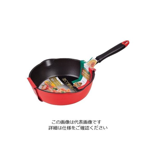 パール金属 セモリナ ふっ素加工IH対応深型パスタパン 26cm HB-342 1枚 63-2765-58（直送品）