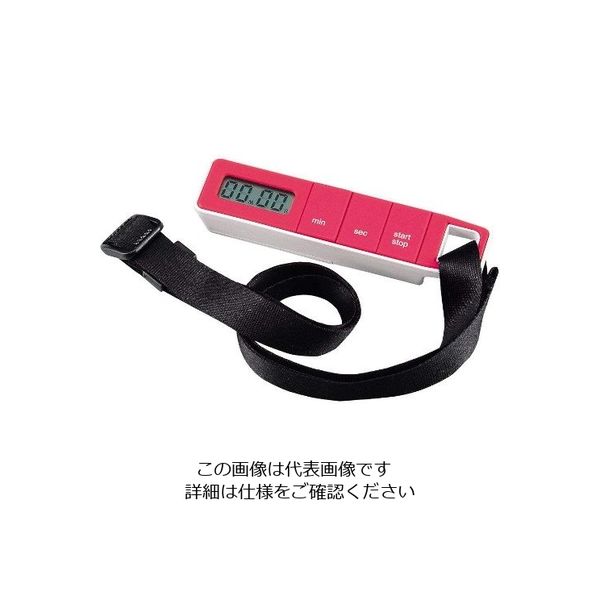 パール金属 バイブレーションタイマー レッド C-3240 1個 63-2767-63（直送品）