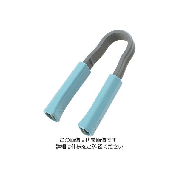 曙産業 割り箸トングショート ブルー CH-2067 1個 63-4075-84（直送品）