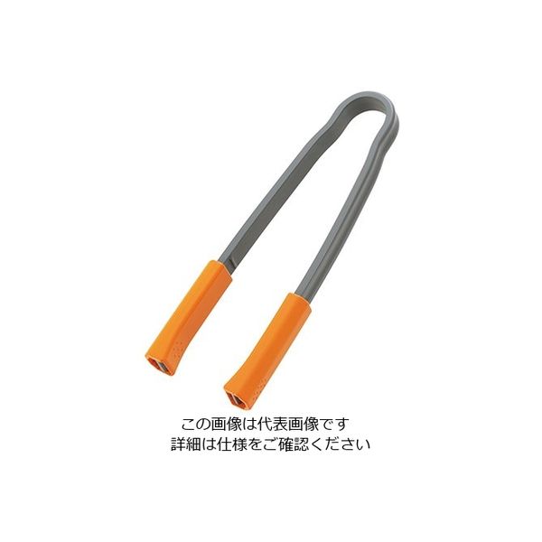 曙産業 割り箸トングロング オレンジ CH-2063 1個 63-4075-86（直送品）