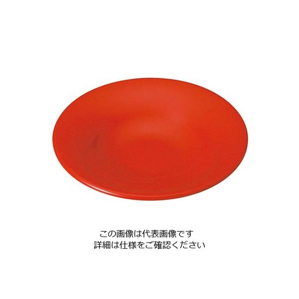 台和 カフェプレートセレクション Fプレート TKー280 赤マーブル(R) 319362 1個 63-1726-77（直送品）