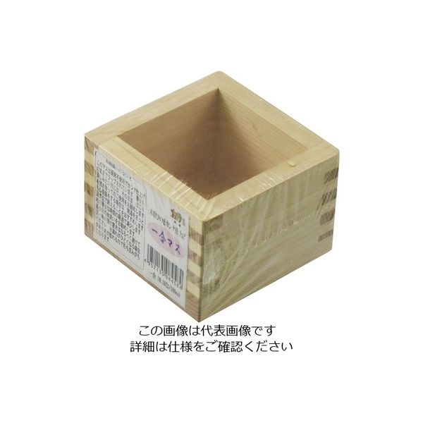 ナガノ産業 ひのき 1合マス 2214 1個 63-5483-80（直送品