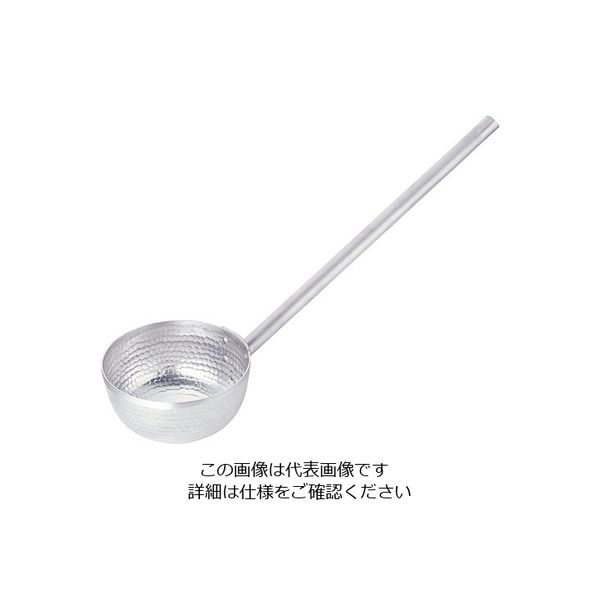 遠藤商事 アルミ製打出しひしゃく φ18cm×柄長18cm 63-5691-27 1個（直送品）