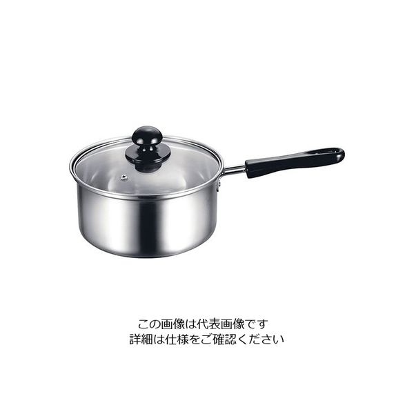 ヒロショウ クレール 片手鍋 18cm 63-5692-58 1個（直送品）