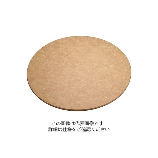 遠藤商事 ウッドファイバー カッティングボード ラウンド KS10 1個 63-5700-07（直送品）
