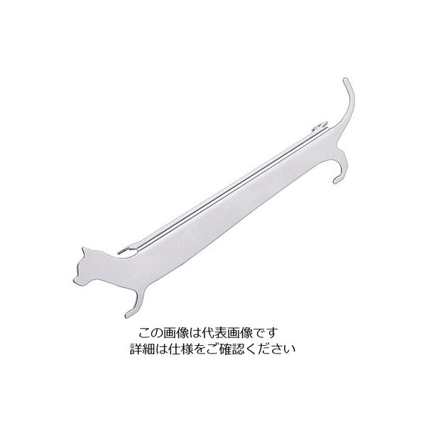 高桑金属 カトラリーレスト キャット 63-5707-29 1個（直送品）