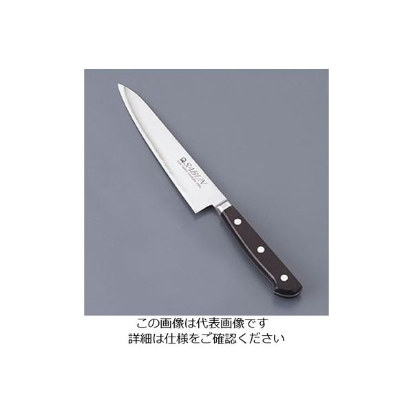遠藤商事 SABUNステンレス鋼 ペティーナイフ左利き用 15cm 63-5693-97 1個（直送品）