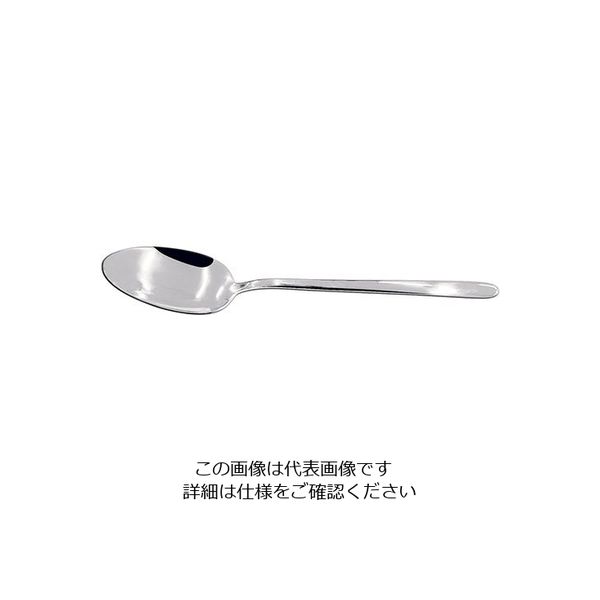 アベルト 18ー10 スティレット デザートスプーン 63-5695-01 1個（直送品）