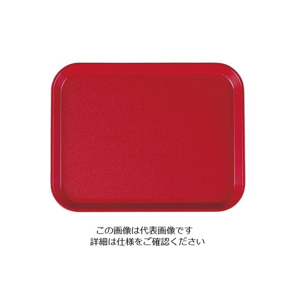 CAMBRO エピックトレッドトレー キャンブロレッド 1216ET 1個 63-5698-86（直送品）