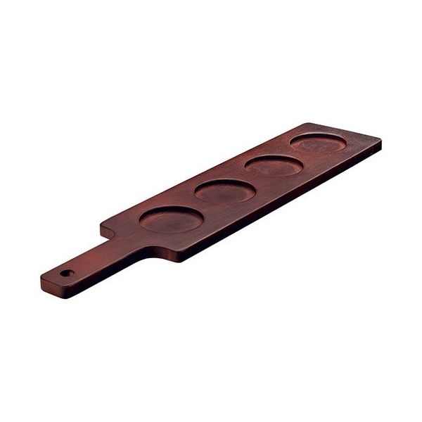 Libbey 木製 飲み比べ用サービングボード No.96381 1個 63-5716-62（直送品）