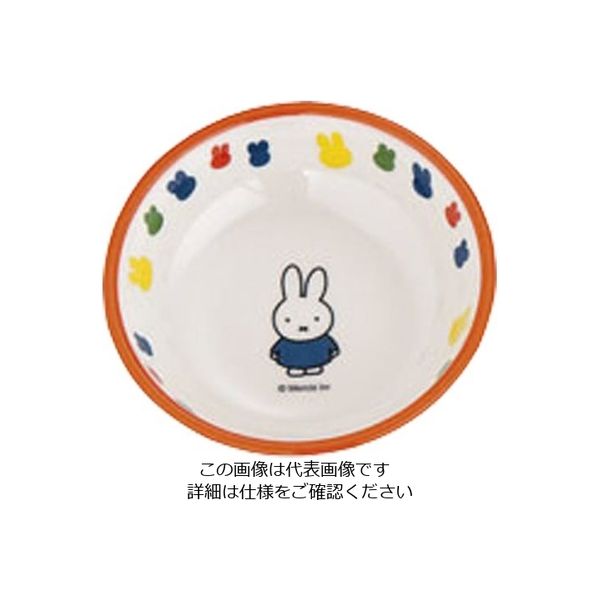 関東プラスチック工業 メラミンお子様食器 ミッフィー ボール M-3095AAG-R 1個 63-5717-04（直送品）