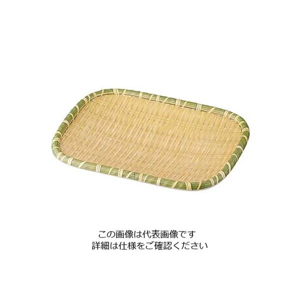 遠藤商事 JB メラミン竹模様長角皿 イエロー L JB-B734YL 1個 63-5713-86（直送品）