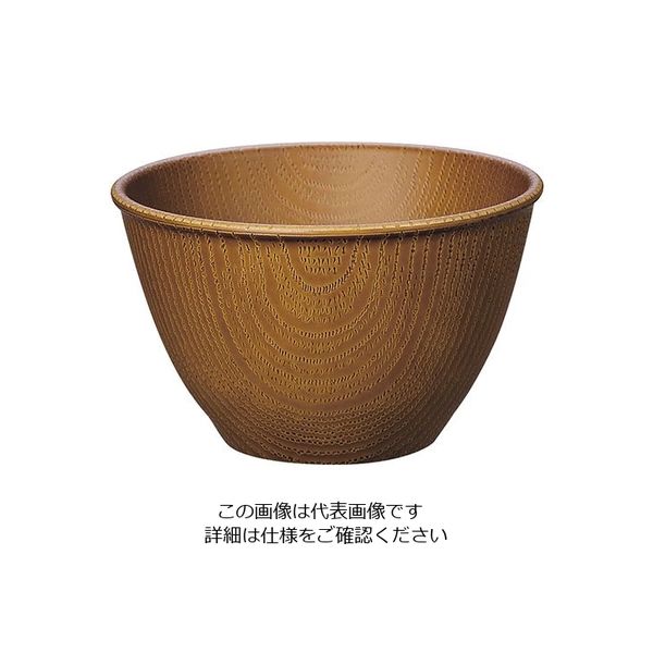 遠藤商事 WOOD スープボール 10cm ブラウン 63-5715-41 1個（直送品）