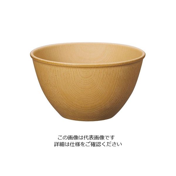 遠藤商事 WOOD スープボール 12.5cm ナチュラル 63-5715-43 1個（直送品）