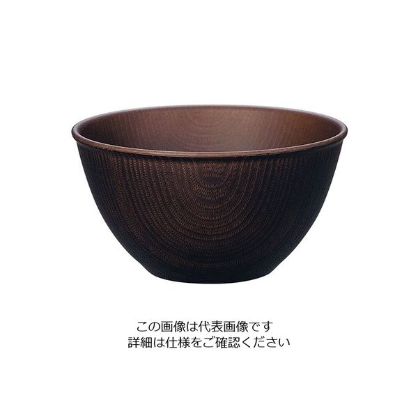 遠藤商事 WOOD スープボール 14.5cm ダークブラウン 63-5715-48 1個（直送品）