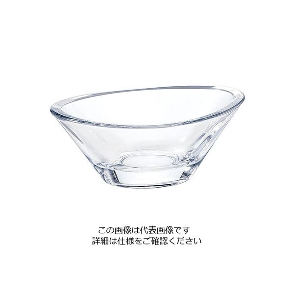 東洋佐々木ガラス 花かざり オーバルディッシュ 6個入 P-20304 1セット(6個) 63-5715-83（直送品）