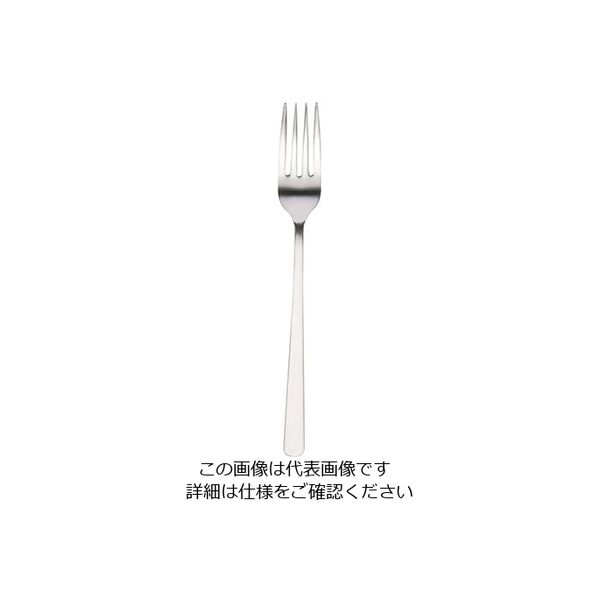 遠藤商事 SA18ー8 セピア ヘリテイジ マットシルバー デザートフォーク 63-5707-39 1個（直送品）