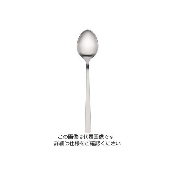 遠藤商事 SA18ー8 セピア ヘリテイジ マットシルバー デザートスプーン 63-5707-40 1個（直送品）