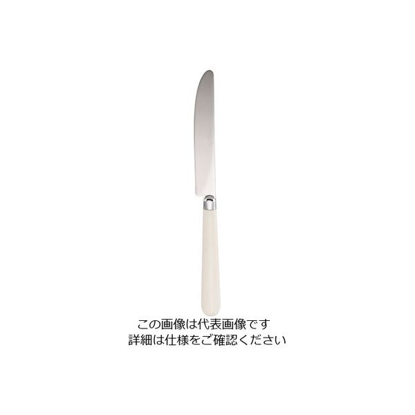 高桑金属 トラッドカトラリー アイボリー デザートナイフ 63-5707-66 1個（直送品）