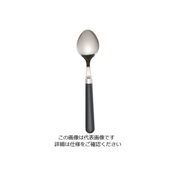 高桑金属 トラッドカトラリー ネイビー ティースプーン 63-5707-74 1個（直送品）