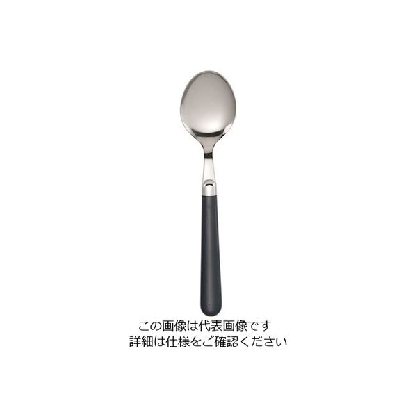 高桑金属 トラッドカトラリー ネイビー デザートスプーン 63-5707-73 1個（直送品）