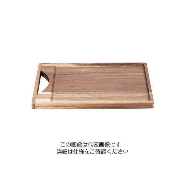 萬洋 アカシア プレート手付き S 63-5707-84 1個（直送品）