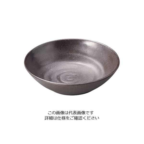 マイン メラミンウェア 茶 丸深皿 小 M11-568 1個 63-5717-27（直送品）