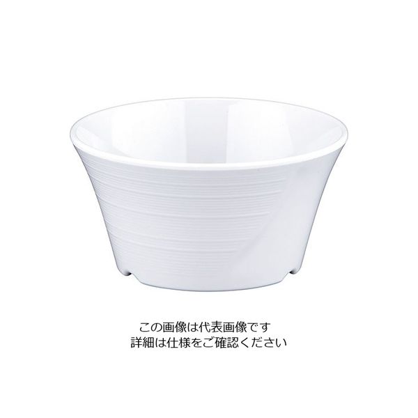 関西合成樹脂工業 メラミン 小鉢 大 ピュアホワイト 63-5717-41 1個（直送品）