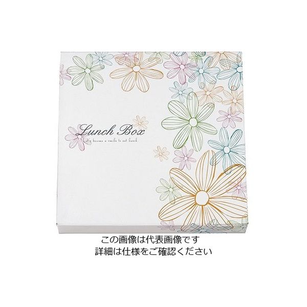 遠藤商事 夢彩ごぜん 50枚入 ボックス フラワー TSR-BOX80-80 1セット(50枚) 63-5719-42（直送品）