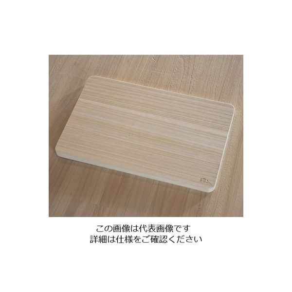 ホクリク総業 桐のまな板 中サイズ 63-5763-52 1個（直送品）
