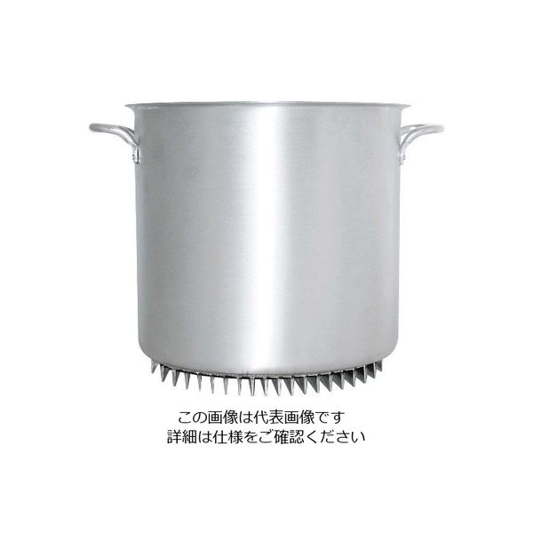 アズワン アルミ エコライン 寸胴鍋(蓋無)54cm 63-7103-26 1個（直送品）