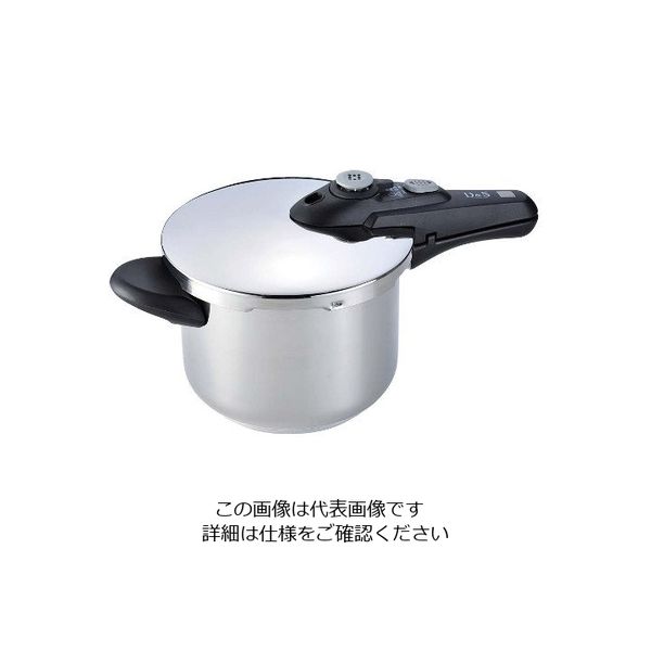 日本洋食器 D＆S プレッシャークッカー 圧力鍋 4.5L DSPC6027 1個 63-7108-03（直送品）