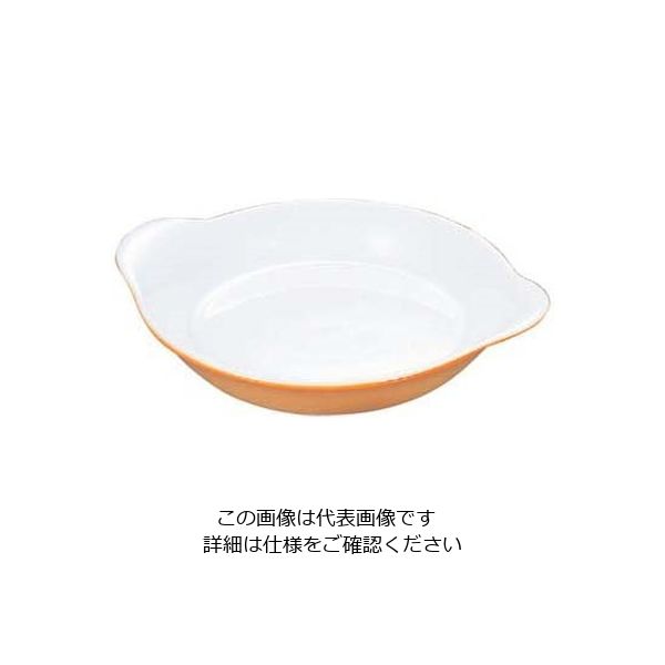 アズワン バウシャ 丸耳付 エッグパン 850ー25 カラー 63-7111-13 1個（直送品）