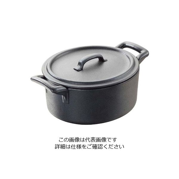 Revol レヴォル ベルキュイジーヌ オーバルココット蓋付 ブラック 642111 63-7111-62 1個（直送品）