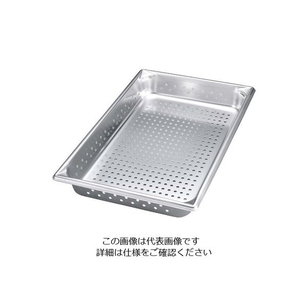 アズワン ヴォラース 18ー8 ガストロノームパン 穴明 210202 2/1 20mm 63-7113-18 1個（直送品）