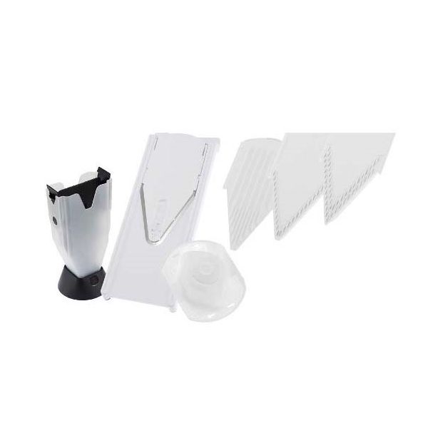 河西 Vスライサー 本体 白(ブレードガード付) 63-7120-29 1個（直送品）