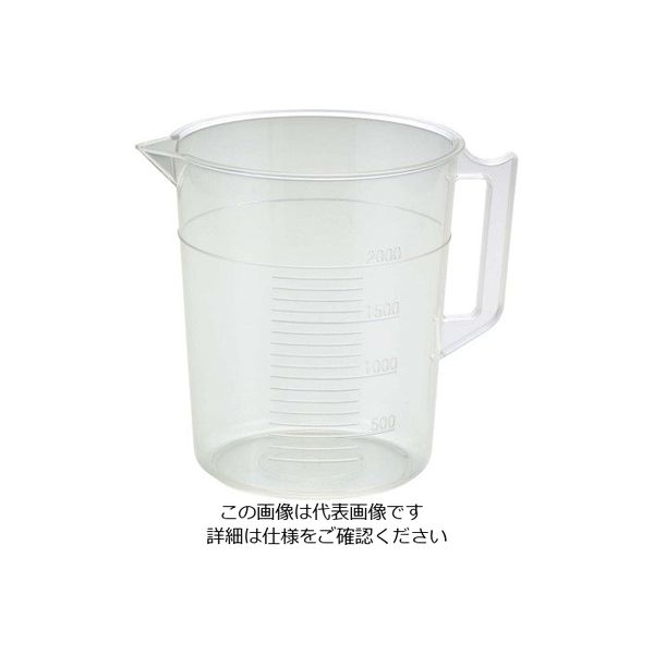 江部松商事 サンプラ TPX 手付ビーカー 1053 300mL 63-7120-98 1個（直送品）