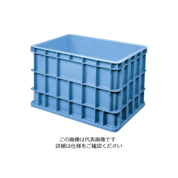 アズワン セキスイ ボックスコンテナー Sー200 ブルー 63-7136-80 1個（直送品）