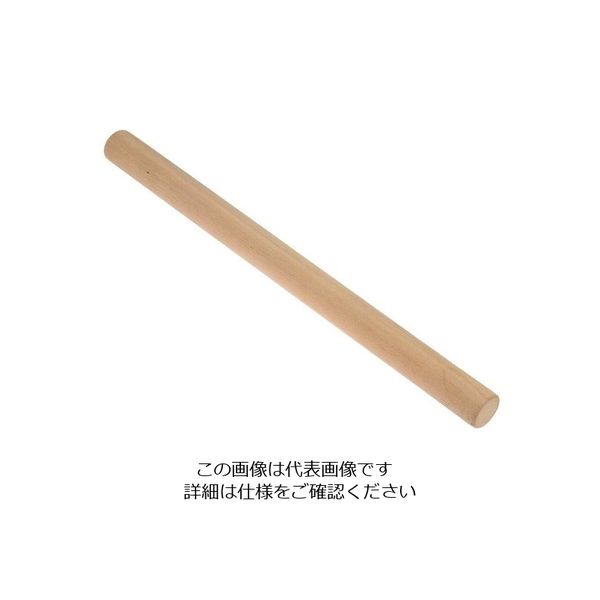 江部松商事 桜材(国産)麺棒 45cm(Φ33mm) 63-7141-17 1個（直送品）
