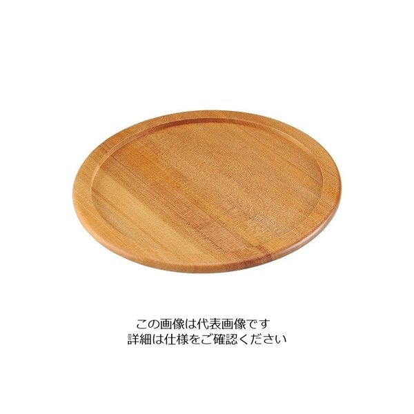 江部松商事 ステーキ&ピザプレート用木台(アルミ枠付用)25cm用 63-7140-82 1個（直送品）