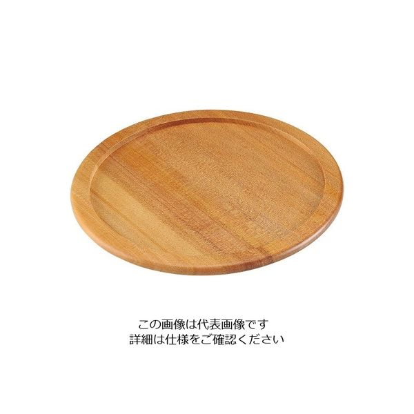 江部松商事 ステーキ&ピザプレート用木台(アルミ枠付用)33cm用 63-7140-86 1個（直送品）