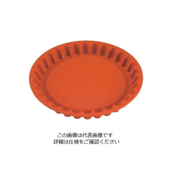 江部松商事 シリコンモールド FRT055 フルーツタルト 28cm 63-7145-23 1個（直送品）