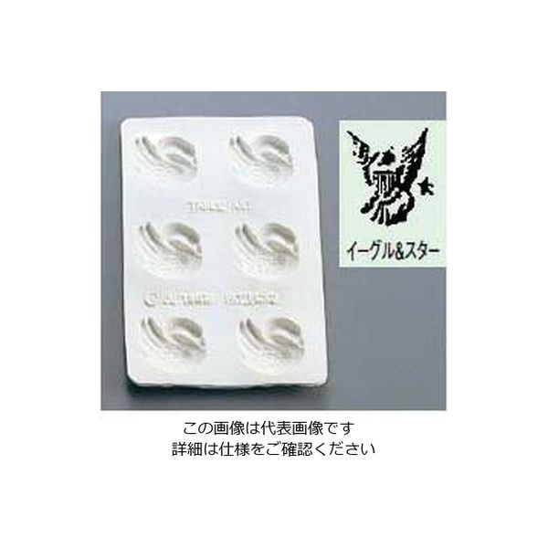アズワン シリコン バター・チョコレートモルド イーグル&スター 63-7146-09 1個（直送品）