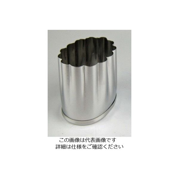 江部松商事 EBM 18ー0ステンレス パテ抜 小判菊 #5 63-7146-77 1個（直送品）