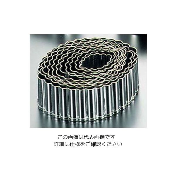 江部松商事 EBM 18ー0ステンレス パテ抜 ボート 12pcsセット 63-7147-36 1セット(12個)（直送品）