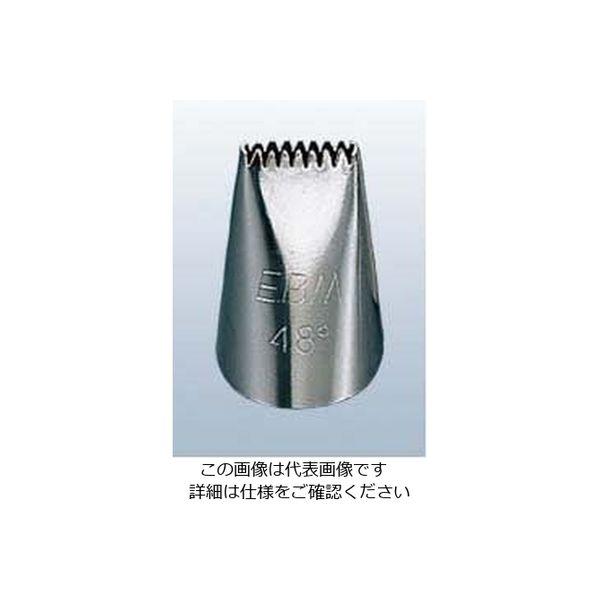 江部松商事 EBM 両目 口金 #1(#48°) 63-7148-70 1個（直送品）