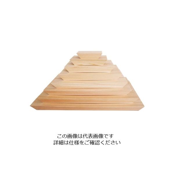 アズワン ヒノキ レクタングルプレート フラットタイプ 110 1個 63-7156-49（直送品）