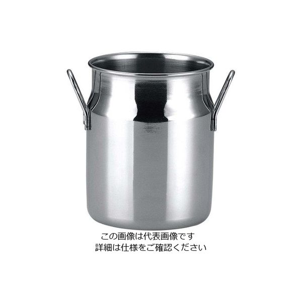 江部松商事 KM ミニ ミルク缶 10cm mLK75M 63-7157-49 1個（直送品） - アスクル