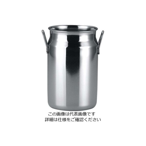 江部松商事 KM ミニ ミルク缶 12cm mLK75 63-7157-50 1個（直送品）