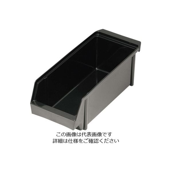 江部松商事（EBEMATSU） EBM オーガナイザーボックス ブラック 1個 63-7155-72（直送品）